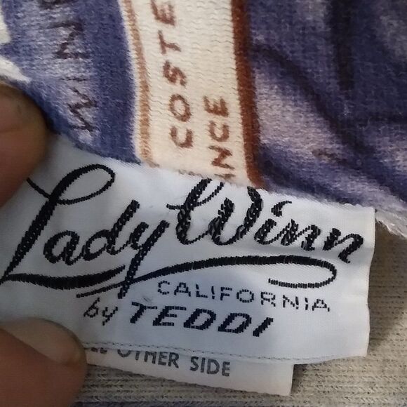 Vintage Lade Winn French Wine Vineyard Shirt - Picture 4 of 8
